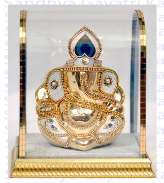 Acrylic Box Ganesh Murti