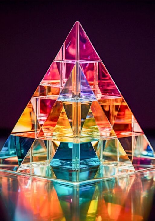 Colour Spatik Murti Pyramid