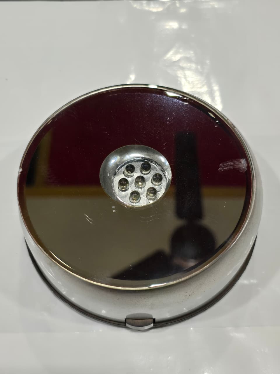 Crystal Lotus With Light Base